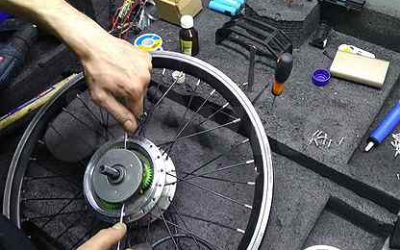 ремонт мотор колеса на электро велосипеде